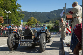 Bugatti Typ 51 (1931) - Internationaler Edelweiss Bergpreis Rossfeld 2018