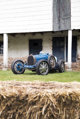 Bugatti Typ 51 (1931) - knapper Aufbau, grosse Räder