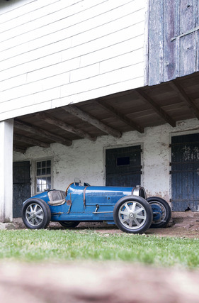 Bugatti Typ 51 (1931) - mit den klassischen Achtspeichen-Leichtmetallrädern