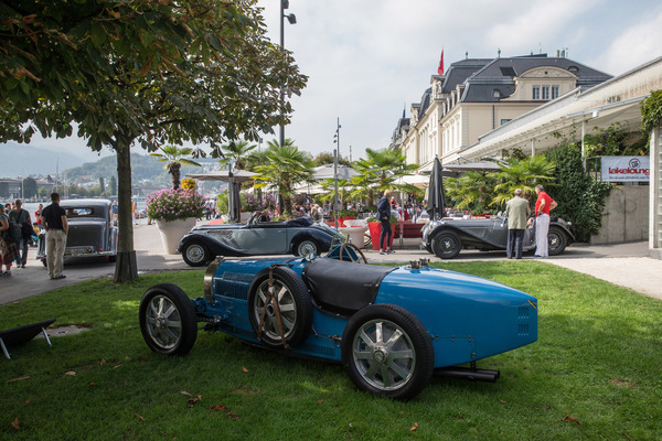 Bild Bugatti Typ 51 Grand Prix (1931) - aus der Fondation Renaud als Sonderschau am Concours d'Excellence Luzern 2018