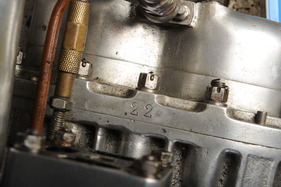 Bugatti Typ 54 (1931) - eingestanzte Nummer