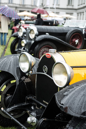 Bugatti Typ 55 Roadster (1935) - am Concours d'Elégance Schloss Bensberg Classics am 8. September 2013 - B5