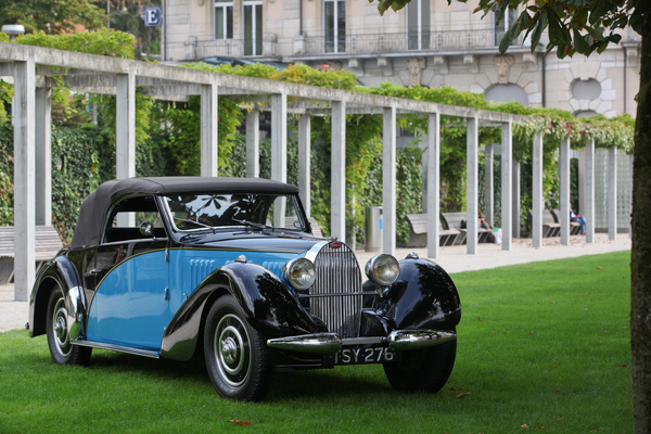 Bugatti Typ 57 (1939) - aus der Fondation Renaud als Sonderschau am Concours d'Excellence Luzern 2018