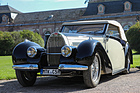 Bugatti Typ 57 C Stelvio Cabriolet (1938) - mit Reihen-Achtzylindermotor, 165 PS, 3257 cm3, 180 km/h Spitze - 21. Classic-Gala Schwetzingen 2025
