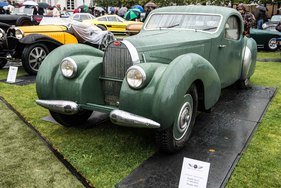 Bugatti Typ 57 C Vanooren (1939) - am Concours d'Elégance Schloss Bensberg Classics am 8. September 2013 - B6