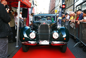 Bugatti Type 57 Coach Ventoux (1938) at the Concours d'Elégance in Basel 2016 - 1st place pre-war vehicles (category A)