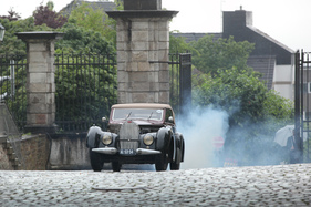 Bugatti Typ 57 Stelvio (1938) - mit Nummer B6 im Concours d'Elégance an der Schloss Bensberg Classics 2015