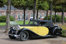 Bugatti Typ 57 Stelvio Cabriolet (1934) - wurde von seinem Besitzer eigenhändig restauriert - 18. ASC-Classic-Gala Schwetzingen 2022