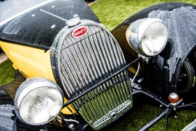 Bugatti Typ 57 Stelvio Cabriolet Gangloff (1934) - am Concours d'Elégance Schloss Bensberg Classics am 8. September 2013 - A4