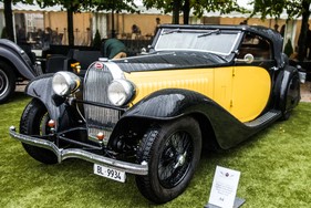 Bugatti Typ 57 Stelvio Cabriolet Gangloff (1934) - am Concours d'Elégance Schloss Bensberg Classics am 8. September 2013 - A4