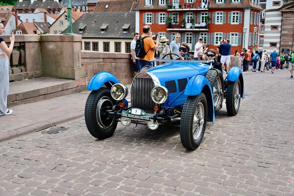 Bild: Bugatti Typ 57 von 1938 - ADAC Heidelberg Historic 2023
