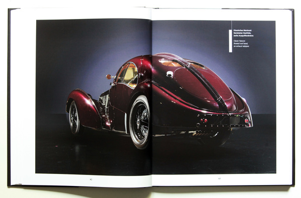 Bugatti Typ 57SC Atlantic - Buch "Art of Bugatti"