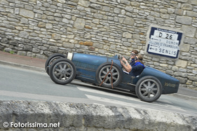 Bugatti Type 35 (1925) - am Samstag vor dem Chantilly Arts & Elégance in Frankreich