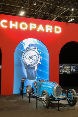 Bugatti Type 35 C (1927) - auf dem Chopard-Stand - Rétromobile Paris 2024