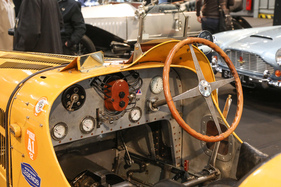 Bugatti Type 35 C Grand Prix (1926) – Blick ins Cockpit – Rétromobile Paris 2025