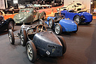 Bugatti Type 35 C Grand Prix (1931) - der ex-Trintignant-Rennwagen auf dem Stand von Lukas Hüni - Rétromobile 2015