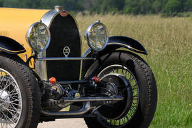 Bugatti Type 44 Gangloff Torpedo Sport (1929) – nachgerüstete Blinker als Zugeständnis an die Moderne