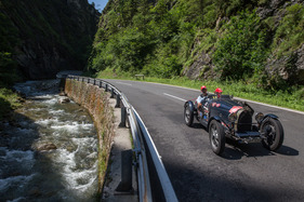 Bugatti Type 51 (1931) - mit Startnummer 012 an der Ennstal-Classic 2017