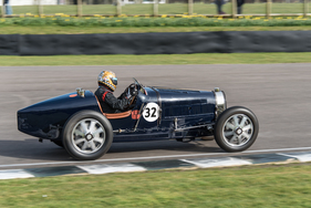 Bugatti Type 51 (1932) - am zweiten Testing Day für das 73. Goodwood Members' Meeting 2015
