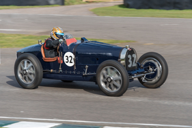 Bugatti Type 51 (1932) - am zweiten Testing Day für das 73. Goodwood Members' Meeting 2015