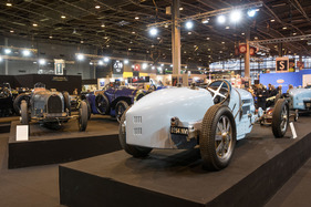 Bugatti Type 52 (1934) - wunderschönes Heck, zu sehen auf dem Lukas Hüni Stand - Rétromobile Paris 2017