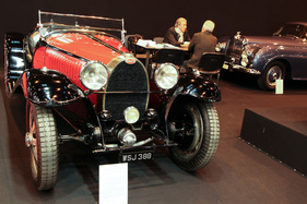 Bugatti Type 55 (1933) - auf dem Stand von Lukas Hüni - Rétromobile Paris 2016