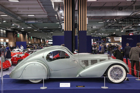 Bugatti Type 57 Aérolithe (1935) - Replica, auf originalem Chassis aufgebaut, von Artcurial auf EUR 1,5 bis 3 Millionen geschätzt, blieb aber unverkauft - Rétromobile Paris 2022