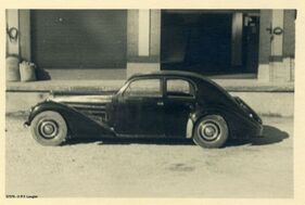 Bild Bugatti Type 57 Berline Gangloff (1937) – Fahrgestellnummer 57579 mit der ursprünglichen Karosserie