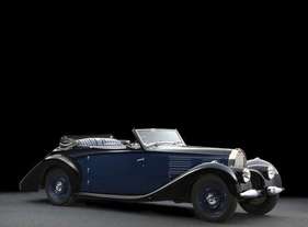 Bugatti Type 57 Cabriolet Vanvooren (1937/1939) (1938) - als Lot 016 an der Artcurial-Versteigerung anlässlich der Rétromobile in Paris 2018