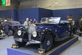 Bugatti Type 57 Cabriolet Vanvooren (1937) - Höchstgebot EUR 550'000 - Lot 016 an der Artcurial Rétromobile Versteigerung 2018