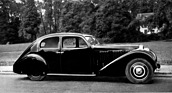Bild: Bugatti Type 57 Galibier (1936) – der werksseitig angebotene Viertürer
