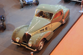Bugatti Type 57 SC Atalante (1937) - ausgestellt auf dem Stand von Lukas Hüni