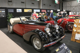 Bugatti Type 57 Stelvio (1934) – auf dem Stand von PreWarCar.com – Rétromobile Paris 2025