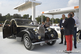 Bugatti Type 57C Atalante (1937) - an der Chantilly Arts & Élégance Richard Mille 2014