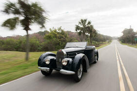 Bugatti Type 57C Stelvio Convertible (1938) - als Lot 232 angeboten an der Bonhams Amelia Island Versteigerung am 3. März 2022