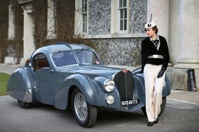 Bugatti Type 57S Atlantic (1937) - am Goodwood Press Day 2013 Bugatti Type 57S Atlantic (1937) - am Goodwood Press Day 2013