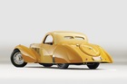 Bugatti Type 57SC Atalante Coupé 1937 - Seitliche Heckansicht