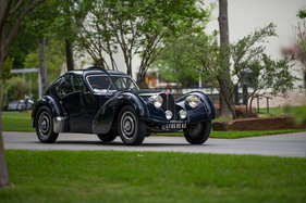 Bugatti Type 57SC Atlantic Recreation by Erik Koux (1938) - offered as lot 3199 at the RM/Sotheby's Gene Ponder Collection auction on September 24, 2022