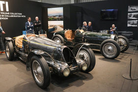 Bugatti Type 59 (1934) – auf einem Stand mit drei Bugatti 59 – Rétromobile Paris 2025