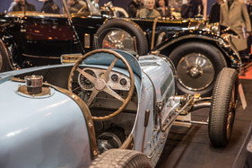 Bugatti Type 59 GP (1934) - auf dem Stand von Lukas Hüni - Rétromobile Paris 2016
