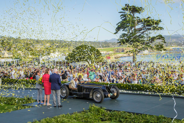 Bugatti Type 59 Sports (1934) - 1. Rang in der Klasse L-1 beim Pebble Beach Concours d'Elegance 2024