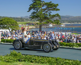 Bugatti Type 59 Sports (1934) - 1. Rang in der Klasse L-1 beim Pebble Beach Concours d'Elegance 2024