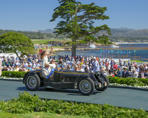 Bugatti Type 59 Sports (1934) - 1. Rang in der Klasse L-1 beim Pebble Beach Concours d'Elegance 2024