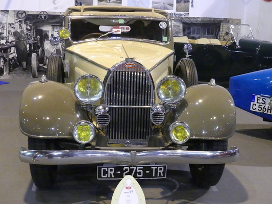 Bugatti vom Typ 57 - Salon Auto-Moto-Classic Strasbourg 2018