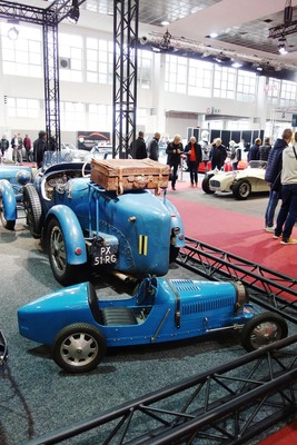 Bugattis aller Maßstäbe – Interclassics Classic Car Show Brüssel 2023