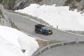 Buick 25X (1929) - an der Rallye Peking-Paris 2013 - Sonderprüfung Tremola Tag 31