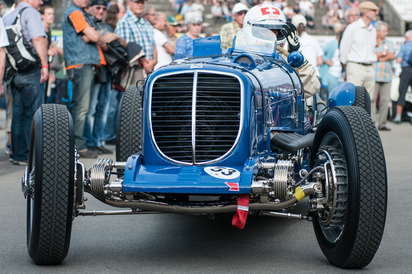 Buick C8 Racing Car (1939) von Franz Schumacher am Indianapolis in Oerlikon 2014