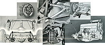 Buick Eight (1937) - die Technik unter der Haube - aus einem zeitgenössischen Verkaufsprospekt