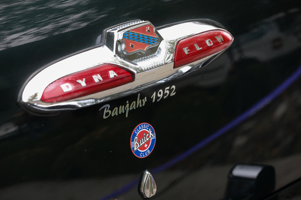 Buick Eight (1952) - praktisch, wenn alles angeschrieben ist - FNA Jahrestreffen 2025