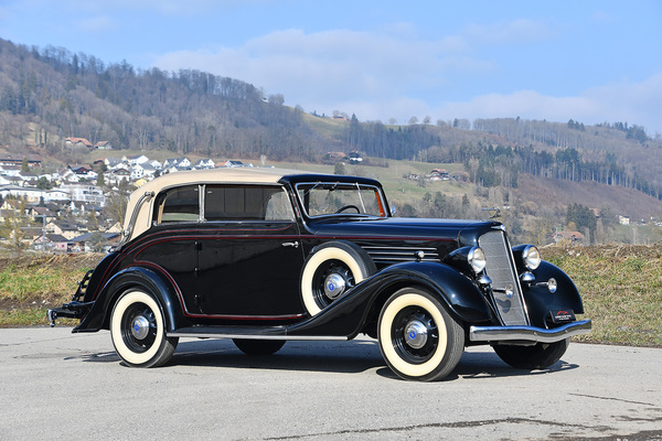 Buick Eight Series 40 Convertible by Langenthal (1934) - als Lot 54 angeboten an der Versteigerung der Oldtimer Galerie Toffen am 22. März 2025